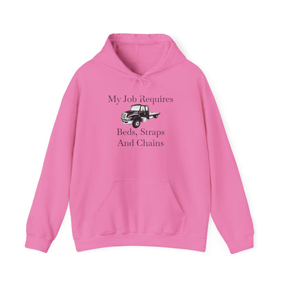 Beds, Straps, And Chains Unisex Hoodie