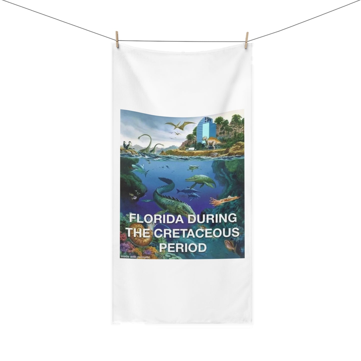 I-4 Eyesore Mink-Cotton  Beach Towel