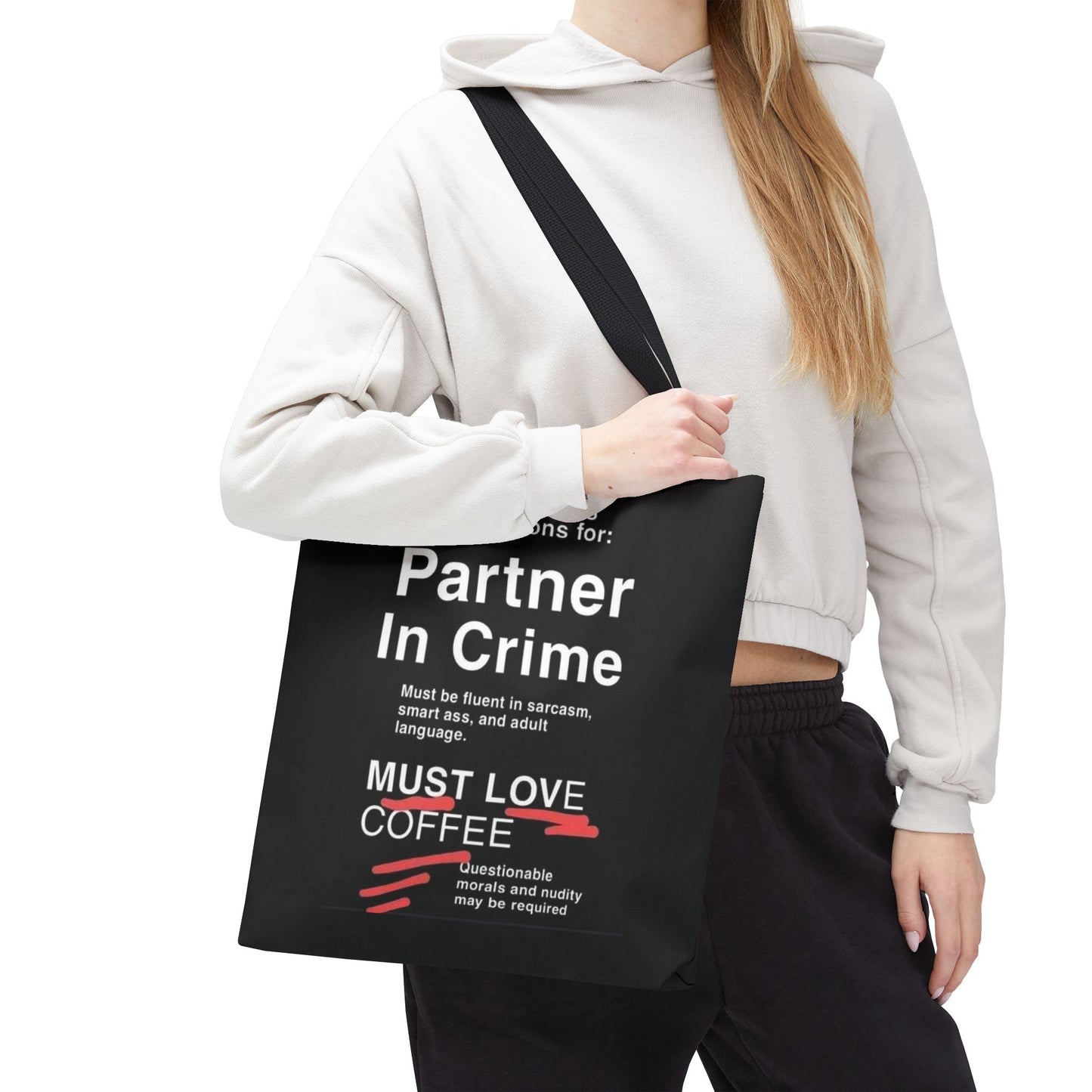 Partner In Crime Tote Bag