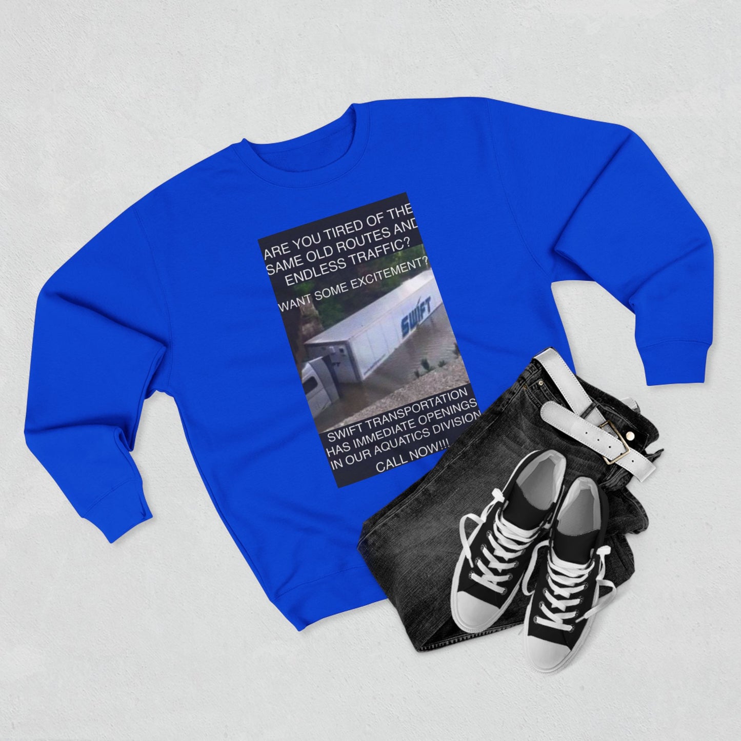 Swift Aquatics Unisex Crewneck Sweatshirt