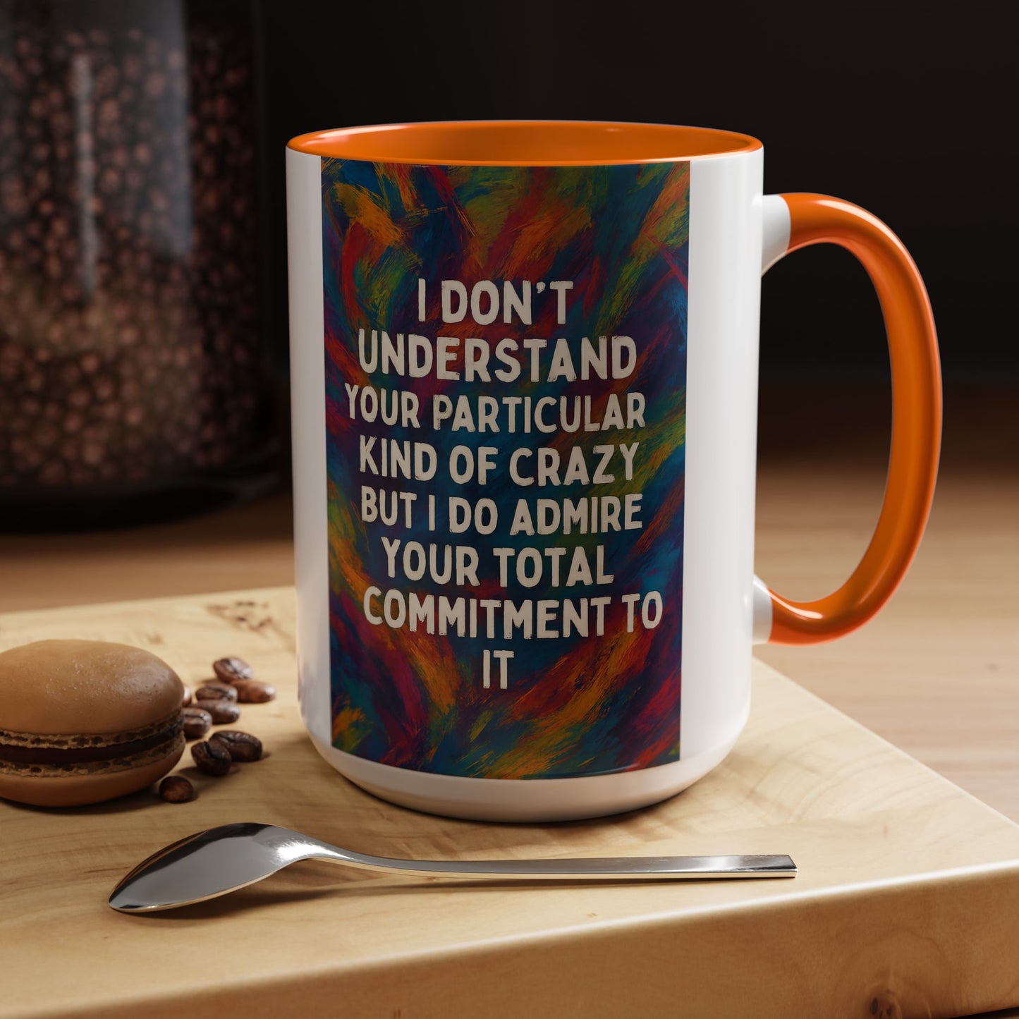 Kind Of Crazy 2-Tone Coffee Mug