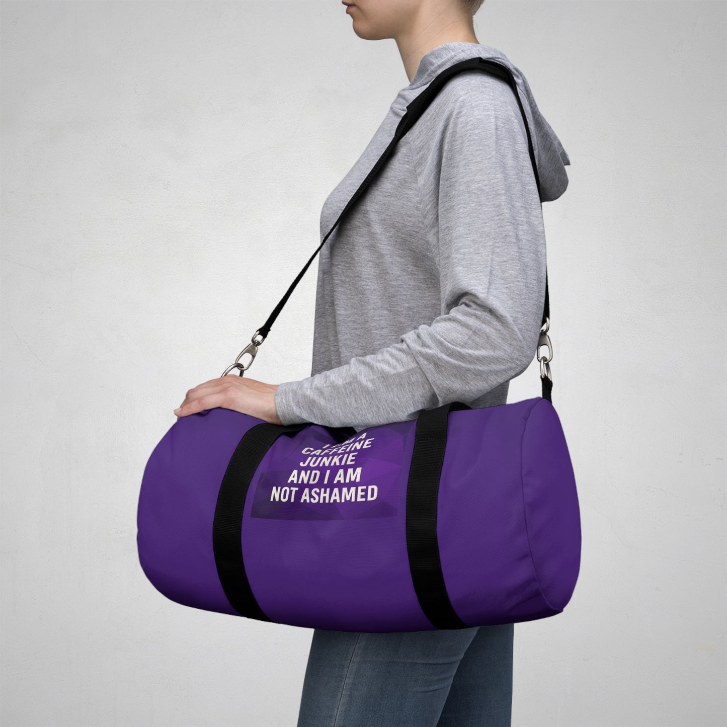 Caffeine Junkie Duffel Bag
