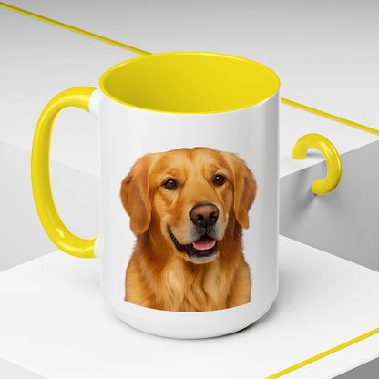 Golden Head 2-Tone Coffee Mug