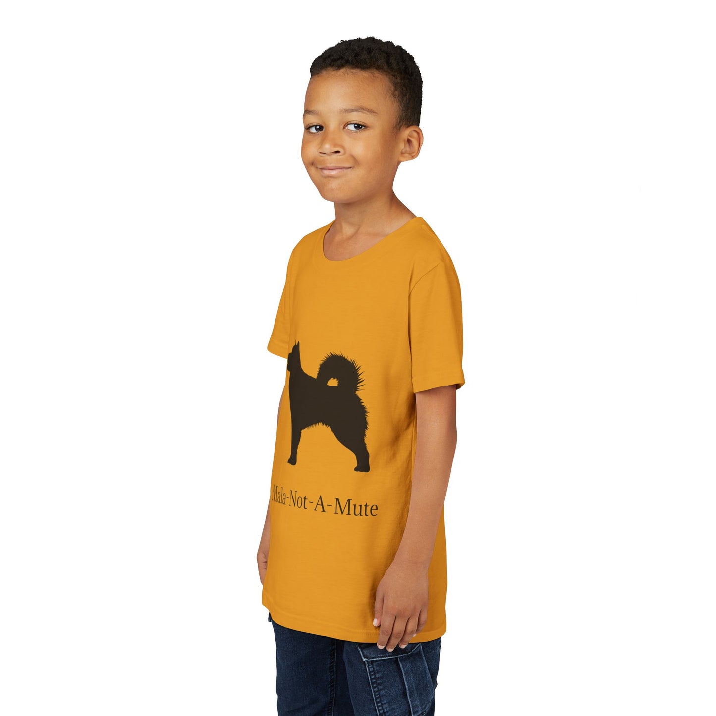 Mala-Not-A-Mute Youth Unisex Short Sleeve Crewneck Tee