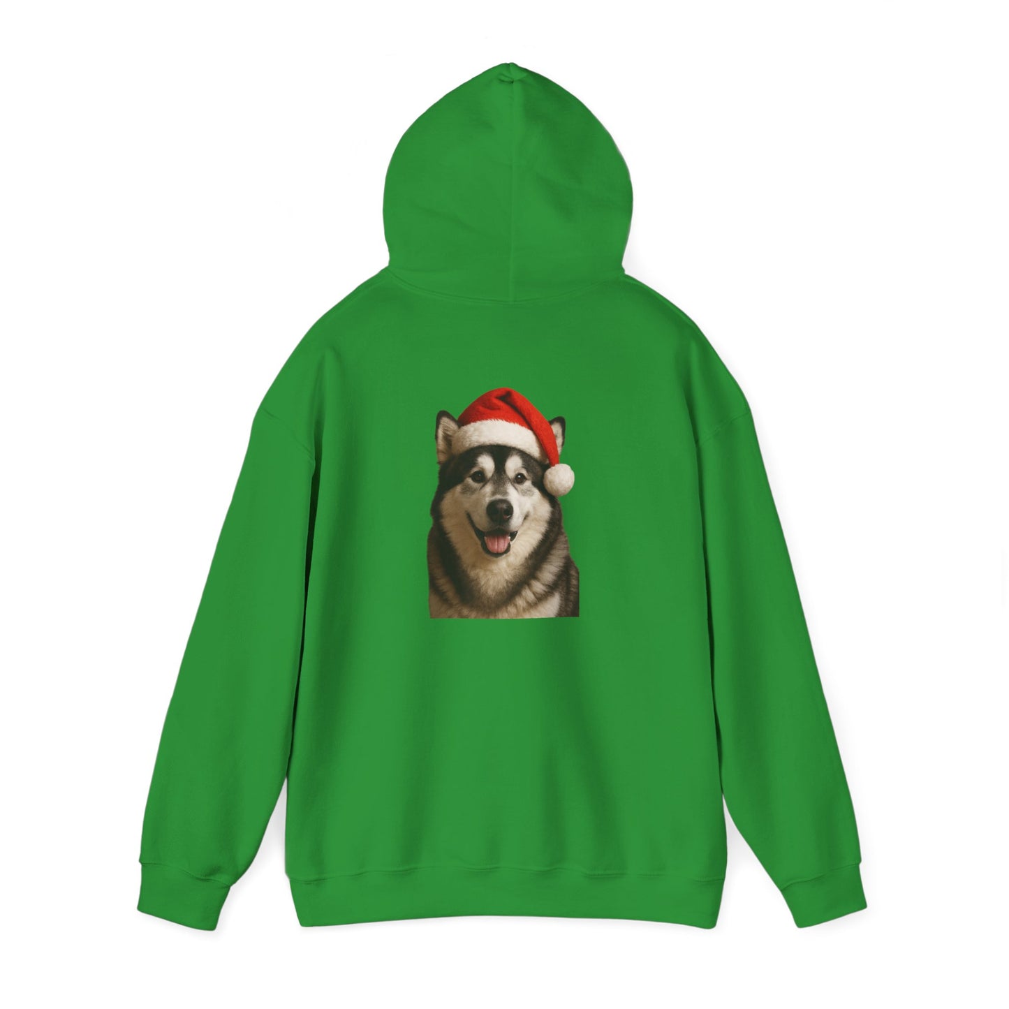 Santa Paws Malamute Unisex Hoodie