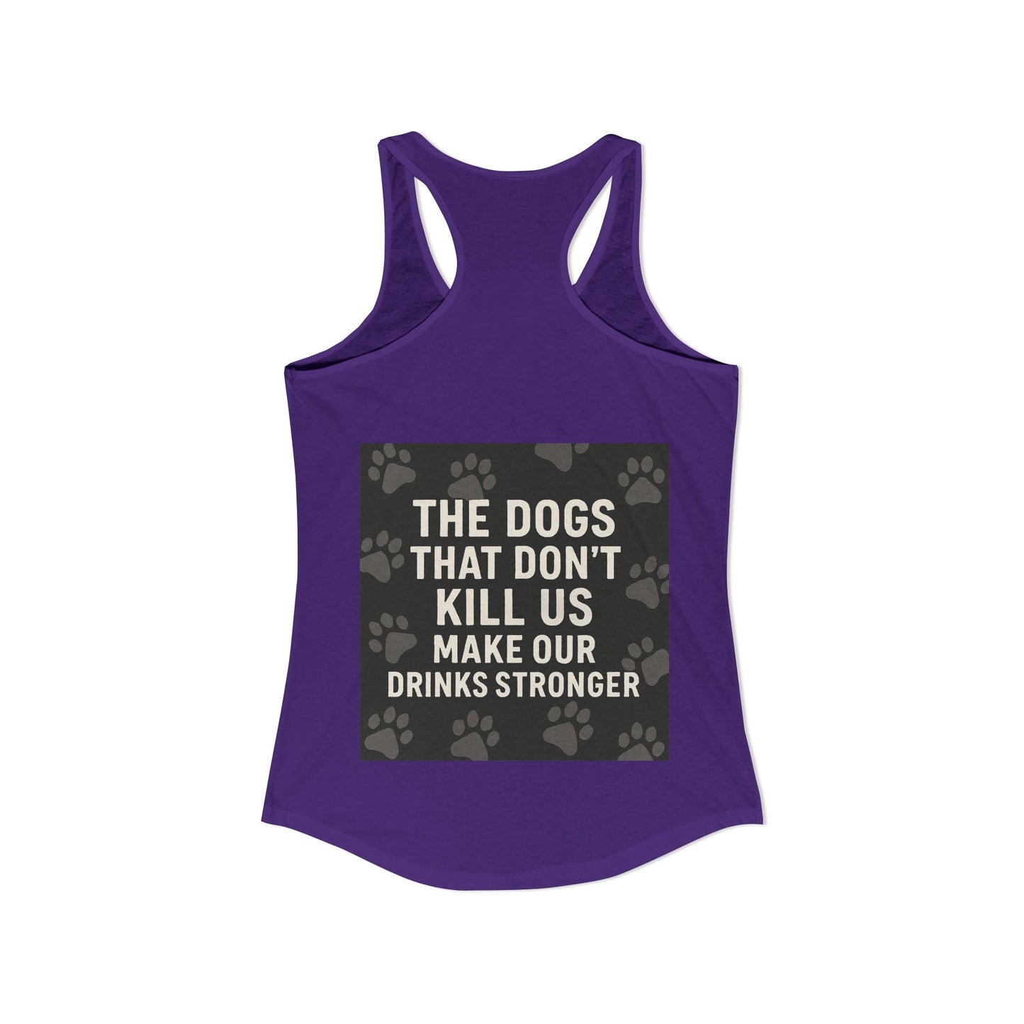 Drinks Stronger Women's Racerback Tank