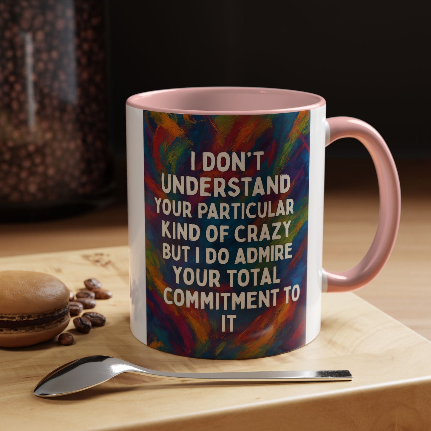 Kind Of Crazy 2-Tone Coffee Mug