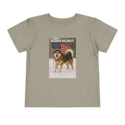 All-American Breed Toddler Unisex Short Sleeve Crewneck Tee