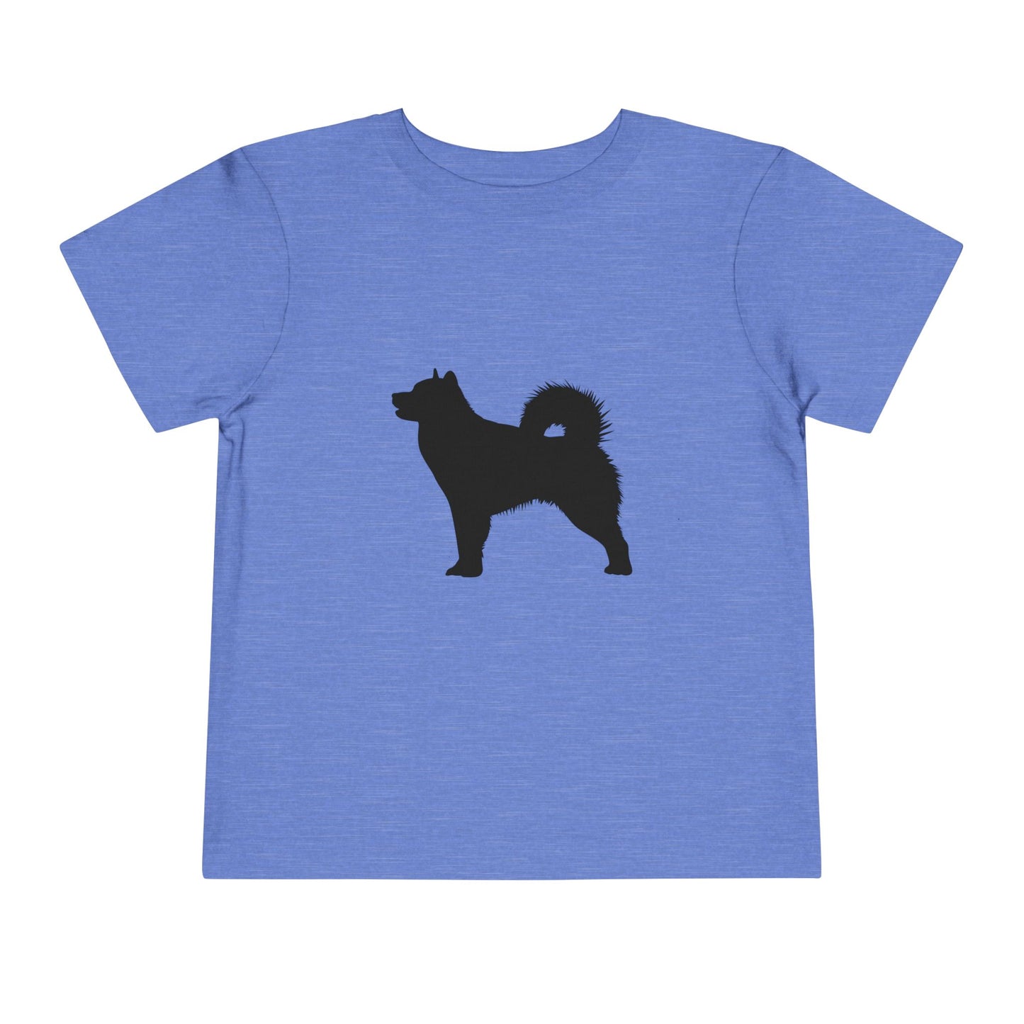 Malamute Silhouette Toddler Unisex Short Sleeve Crewneck Tee