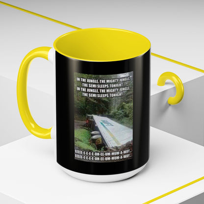 Semi Sleeps 2-Tone Coffee Mug