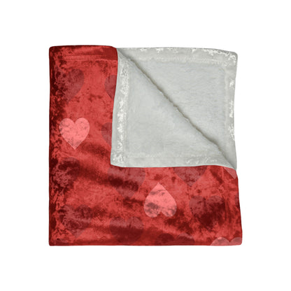 Cupid's Companion Basset Velvet Blanket