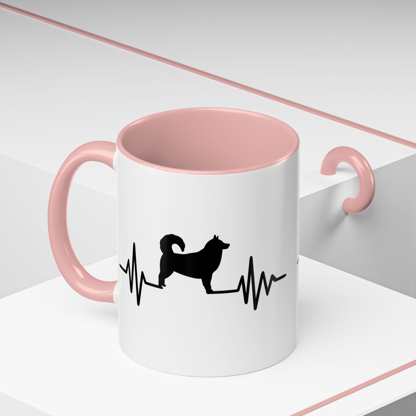 My Heart Beats For Malamutes 2-Tone Coffee Mug