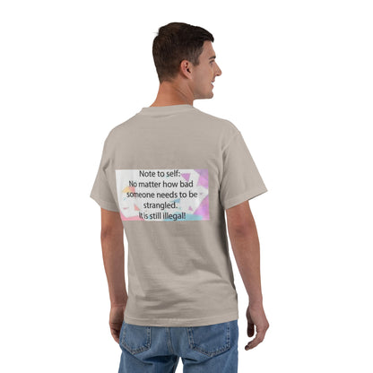 Note To Self Men's Short-Sleeve Crewneck Tee