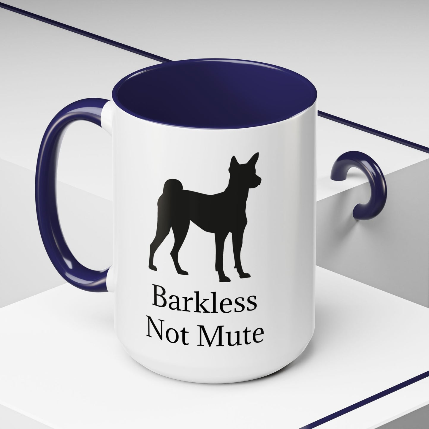 Barkless Not Mute 2-Tone Coffee Mug