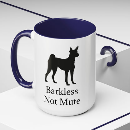 Barkless Not Mute 2-Tone Coffee Mug