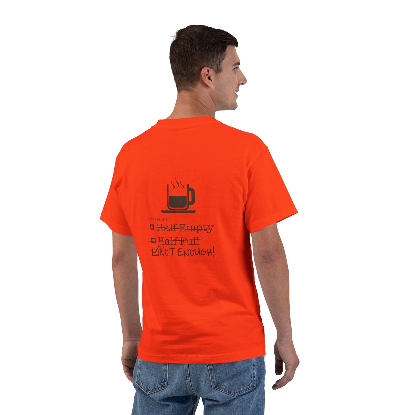 Not Enough Men's Short-Sleeve Crewneck Tee