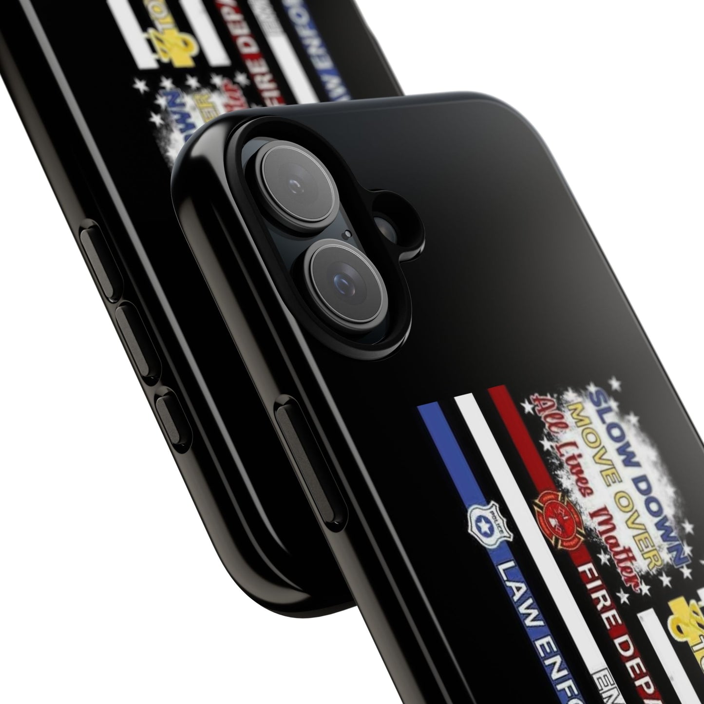 Slow Down Move Over Flag iPhone Case