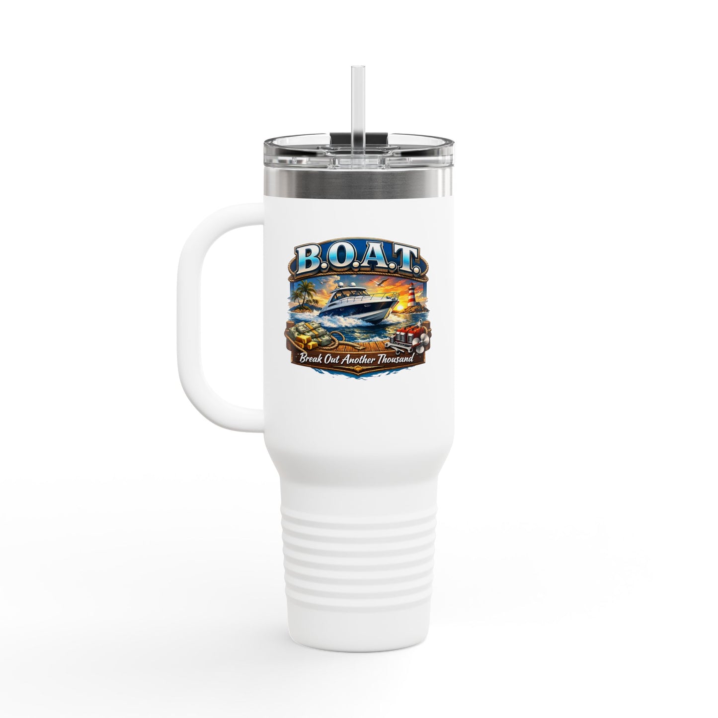 B.O.A.T. Insulated Travel Mug