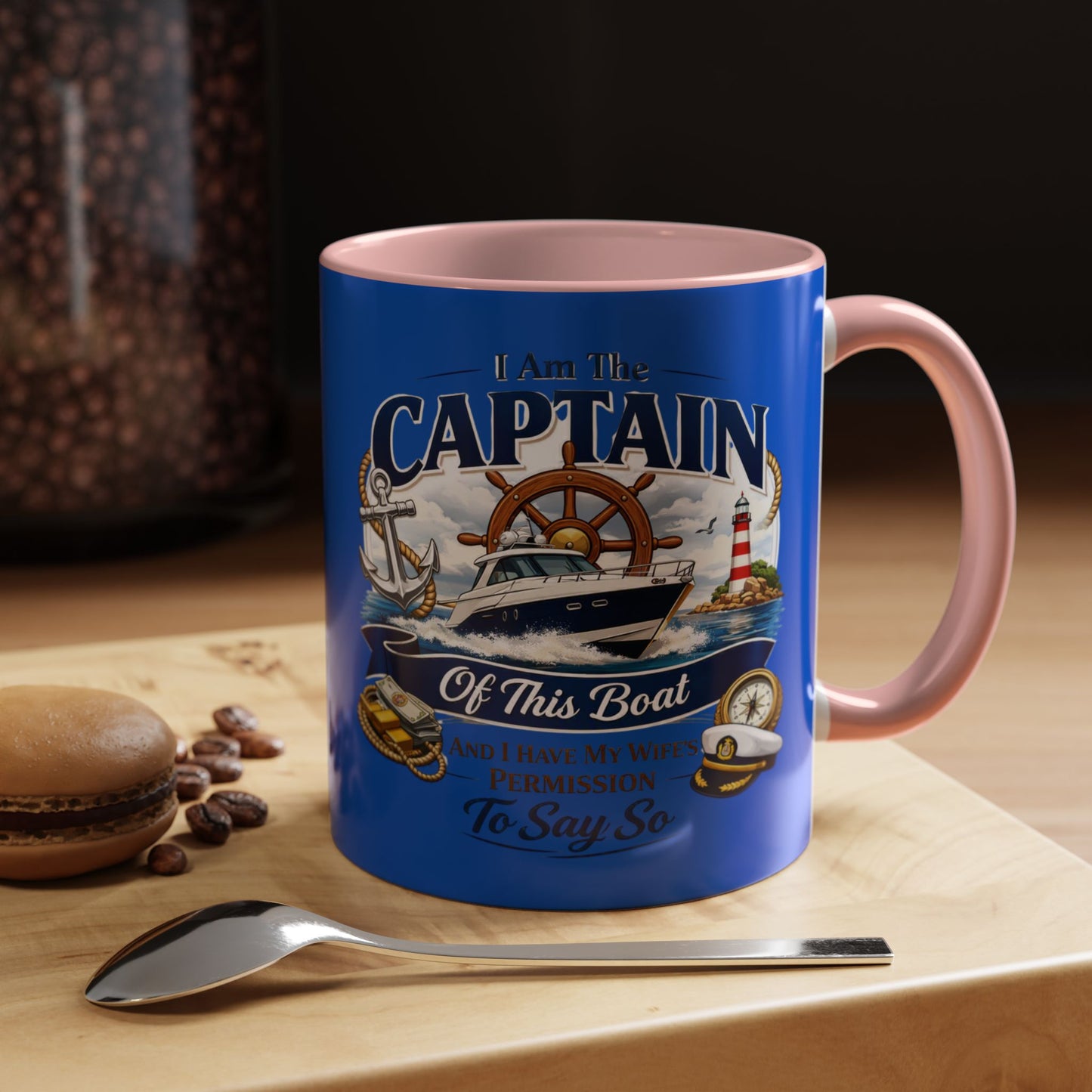 Captain 2-Tone Coffee Mug