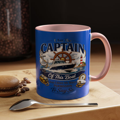 Captain 2-Tone Coffee Mug