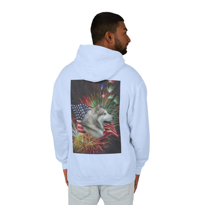American Malamute Unisex Lightweight Hoodie