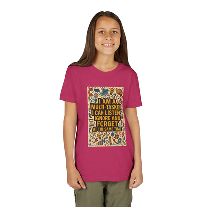 Multi-Tasker Youth Unisex Short Sleeve Crewneck Tee