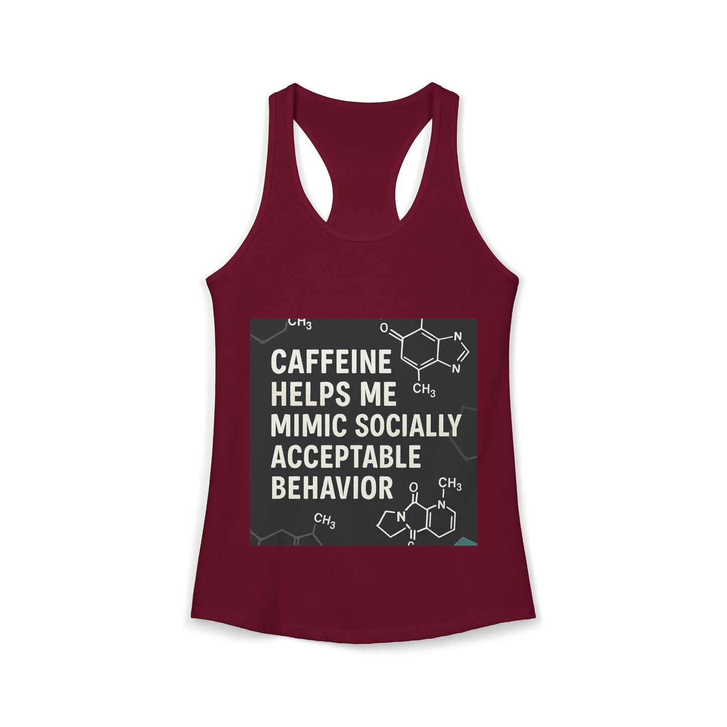 Socially Acceptable Women's Racerback Tank