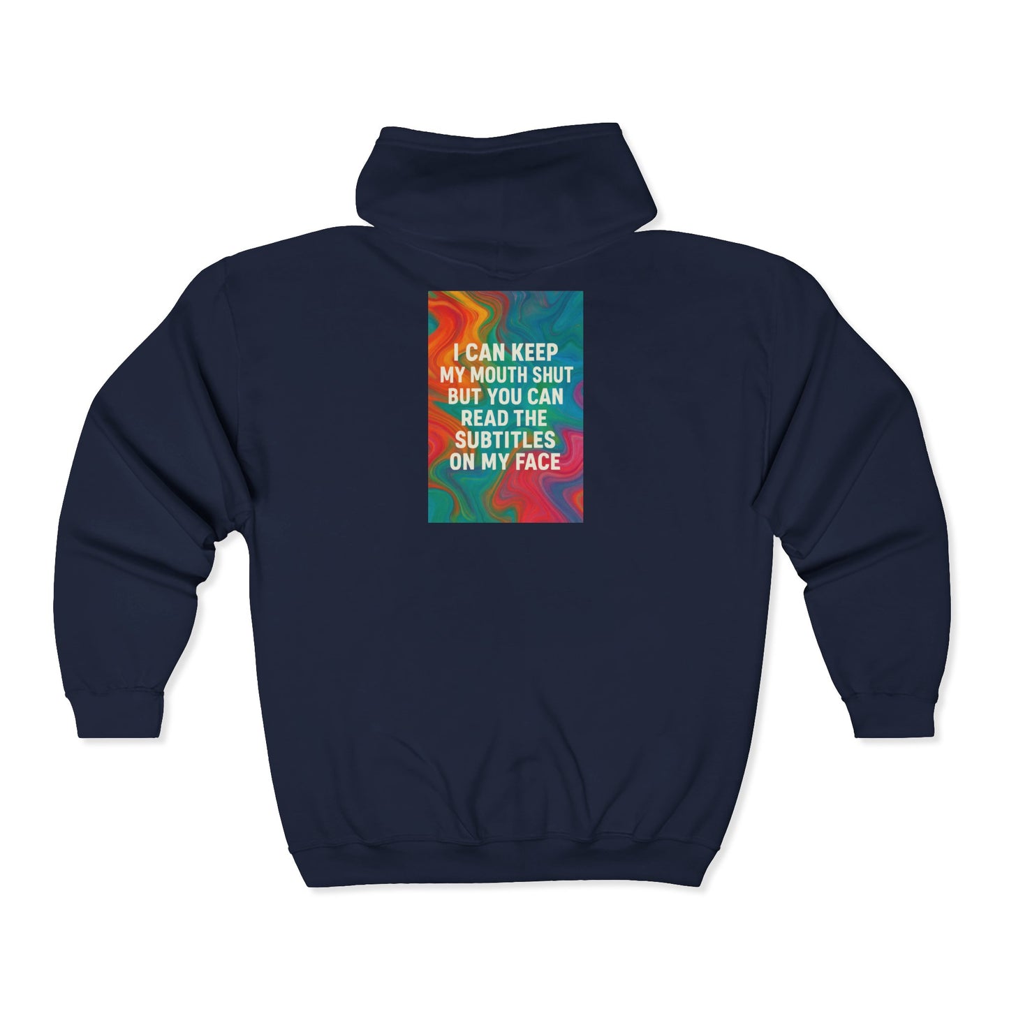 Subtitles Unisex Full Zip Hoodie