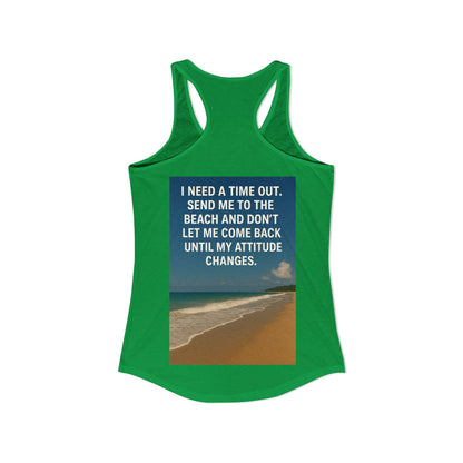 Time Out Women's Racerback Tank