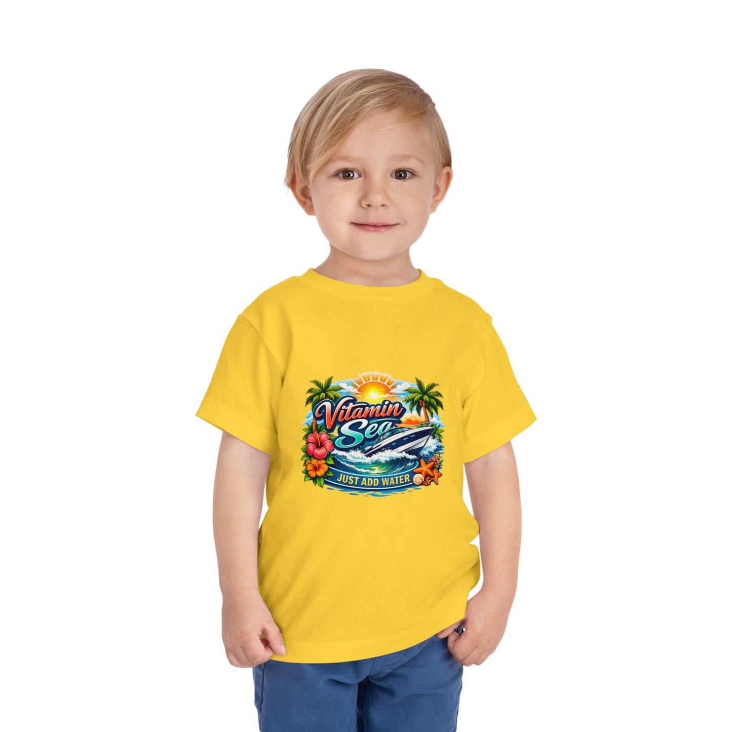 Vitamin Sea Toddler Unisex Short Sleeve Crewneck Tee