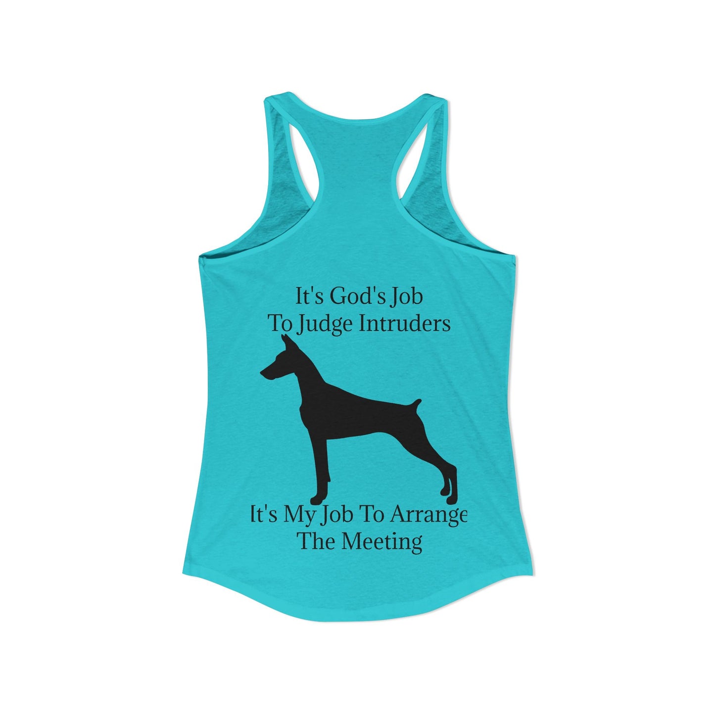 Arrange The Meeting Women's Racerback Tank