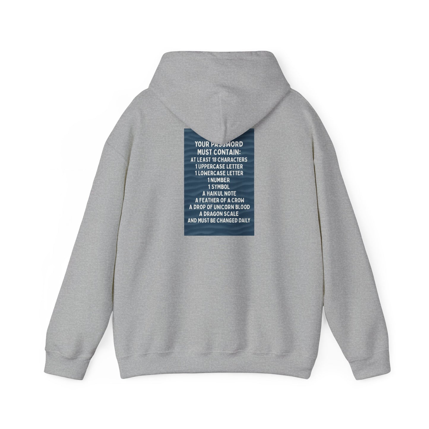 Password Unisex Hoodie