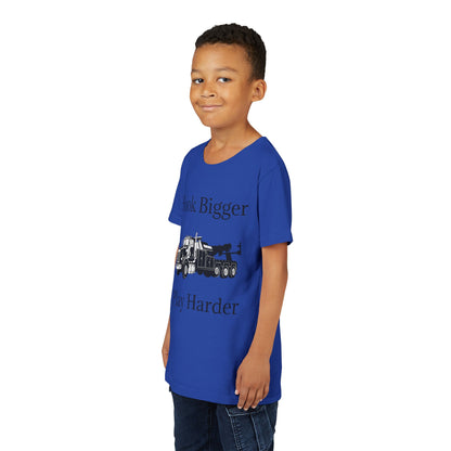 Hook Bigger Youth Unisex Short Sleeve Crewneck Tee