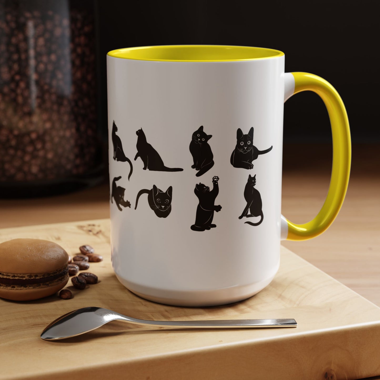Cats 2-Tone Coffee Mug