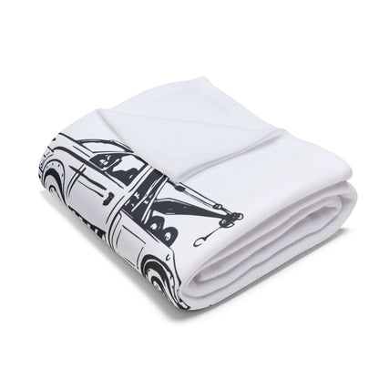 Legal H**ker Tow Truck Wheel Lift Arctic Fleece Blanket