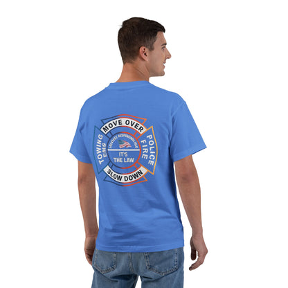 Let First Responders Live Men's Short-Sleeve Crewneck Tee