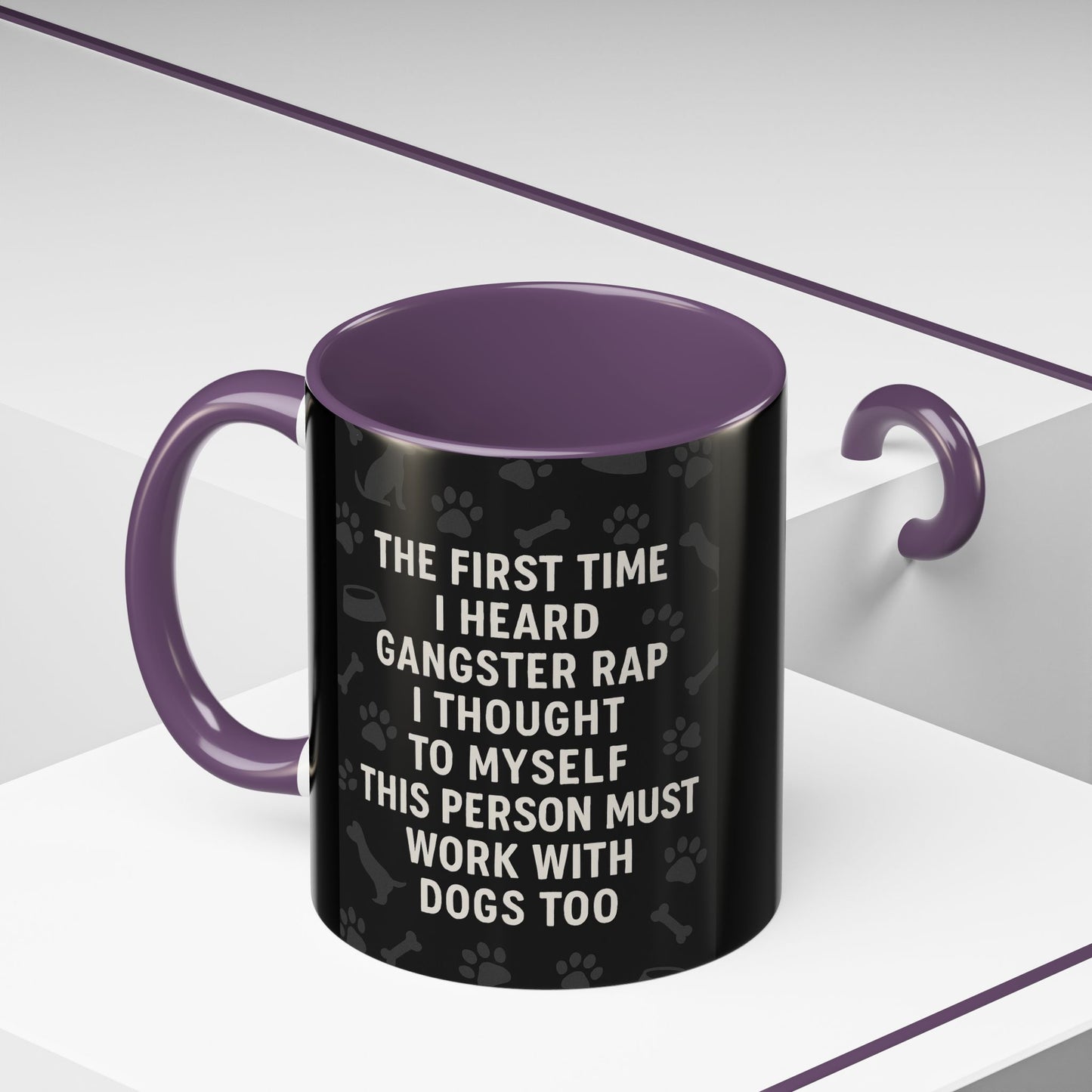 Gangster Rap 2-Tone Coffee Mug