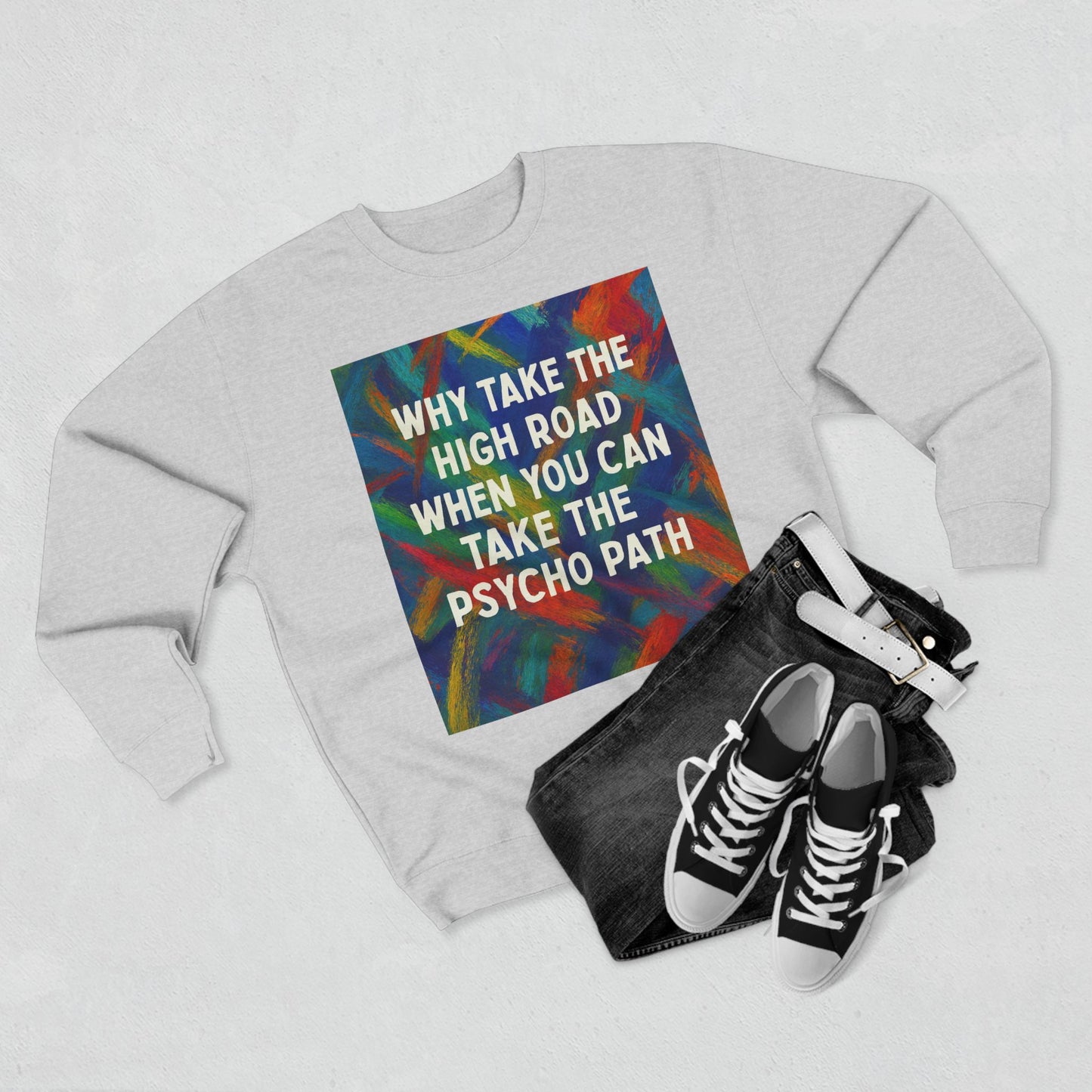 Psycho Path Unisex Crewneck Sweatshirt