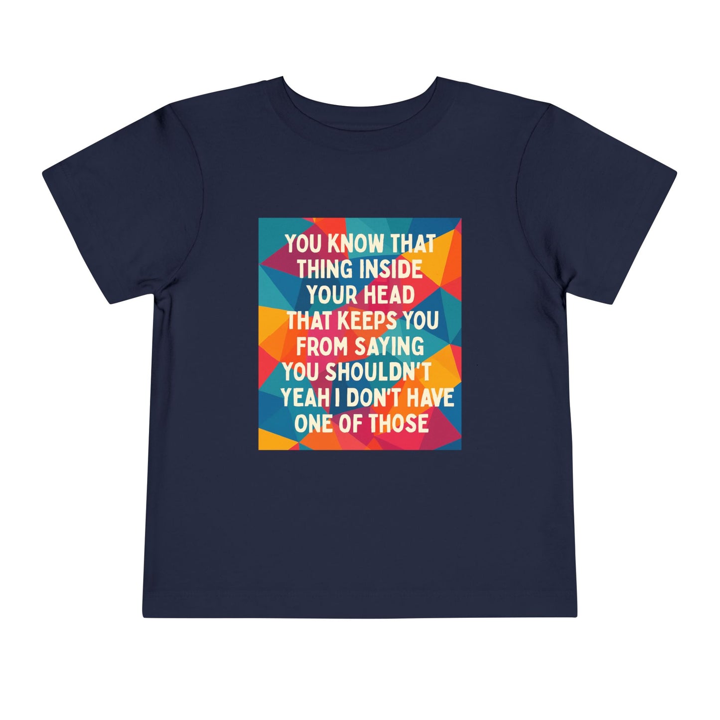 No Filter Toddler Unisex Short Sleeve Crewneck Tee