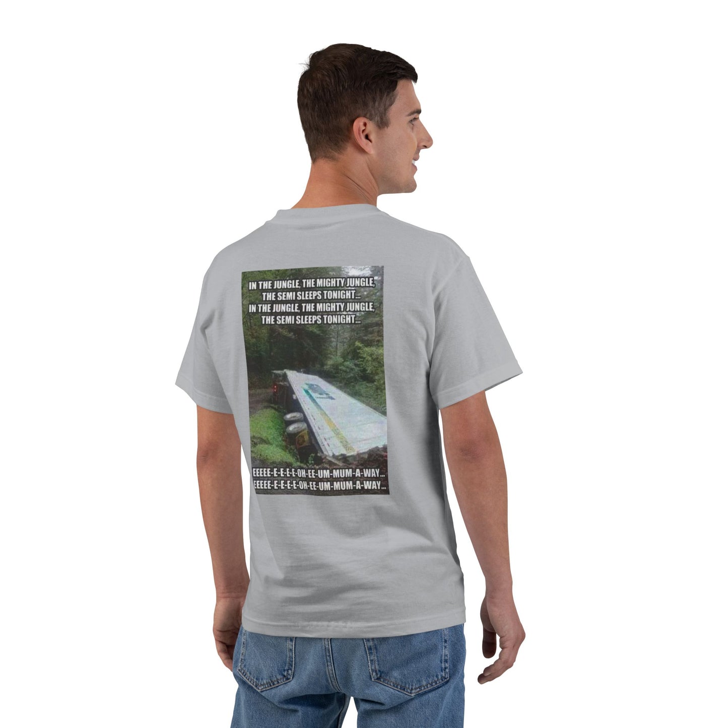 Semi Sleeps Men's Short-Sleeve Crewneck Tee