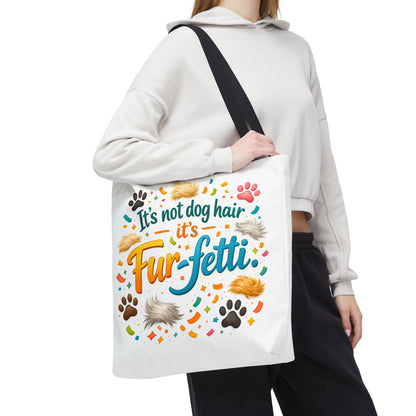 Fur-Fetti Dog Tote Bag