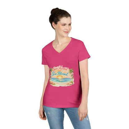 Sun Kissed Women's V-Neck T-Shirt