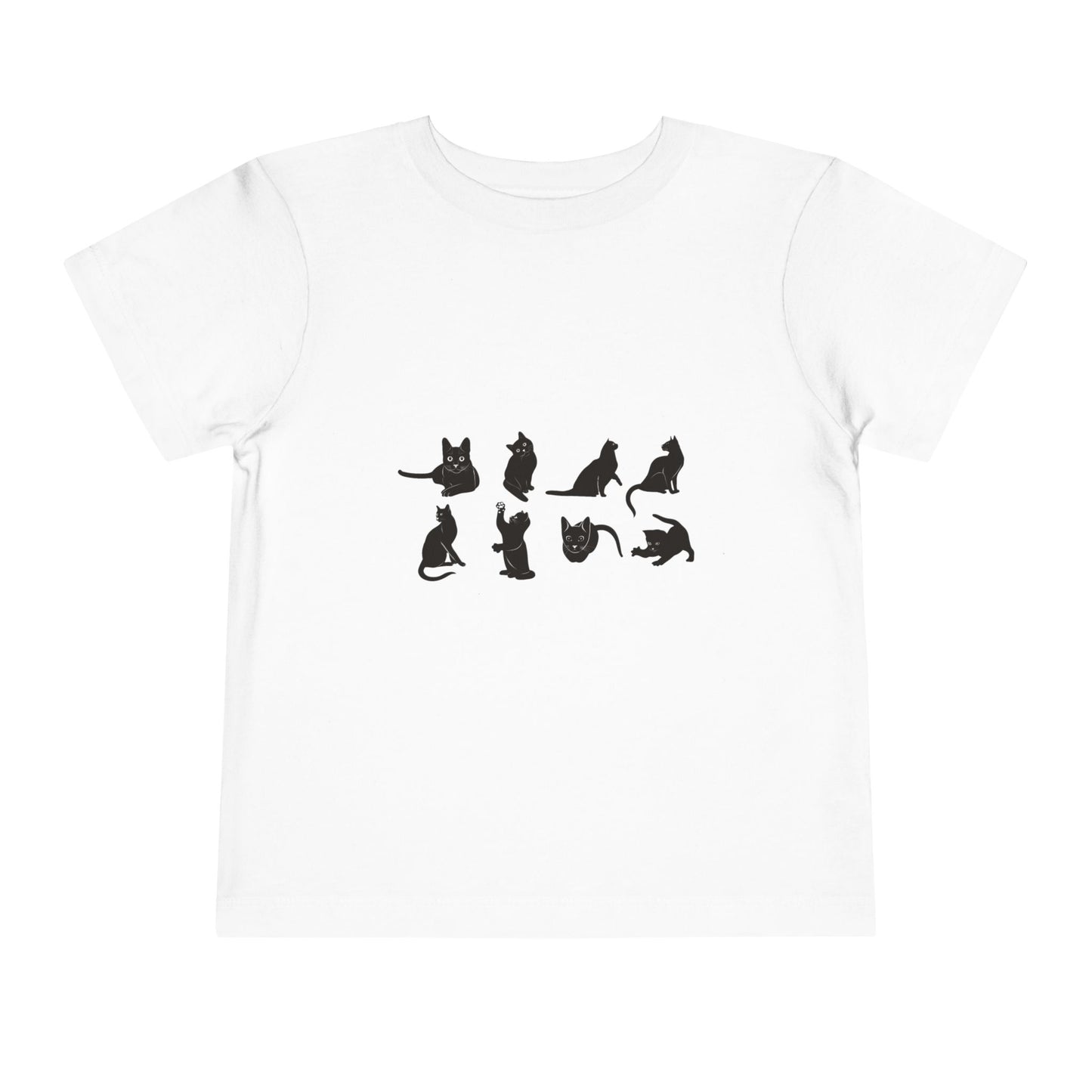 Cats Toddler Unisex Short Sleeve Crewneck Tee