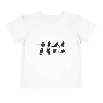 Cats Toddler Unisex Short Sleeve Crewneck Tee