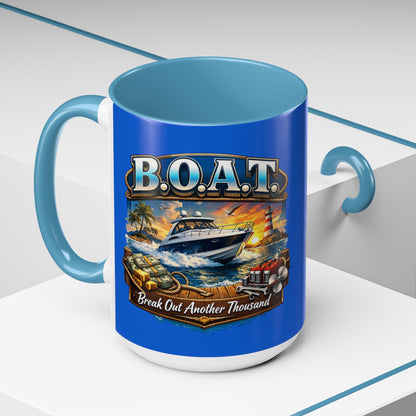 B.O.A.T. 2-Tone Coffee Mug