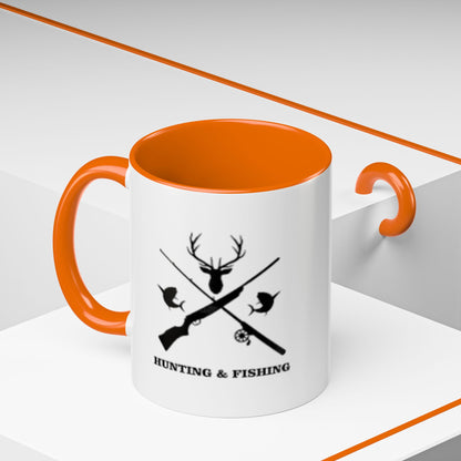 Hunting/Fishing 2-Tone Coffee Mug