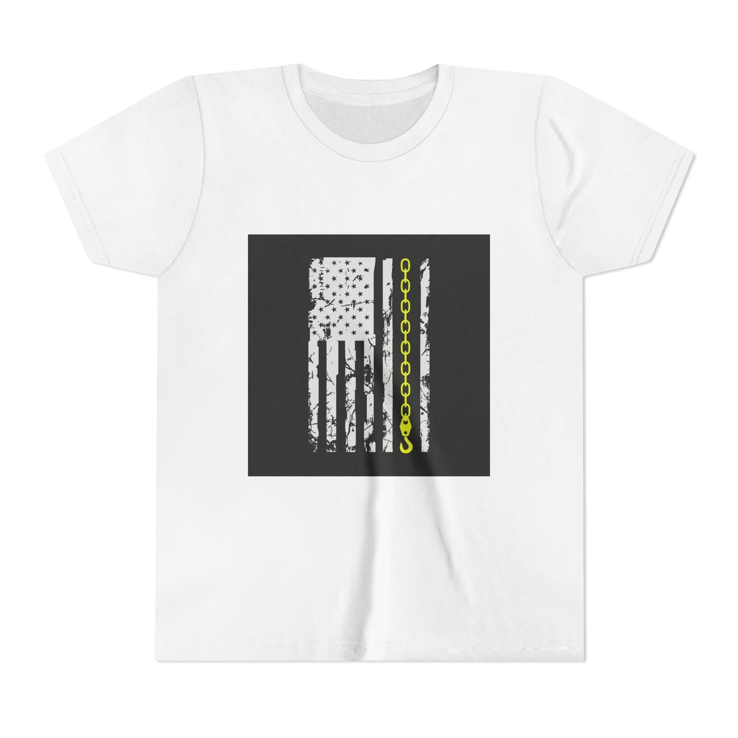 Thin Yellow Line Youth Unisex Short Sleeve Crewneck Tee
