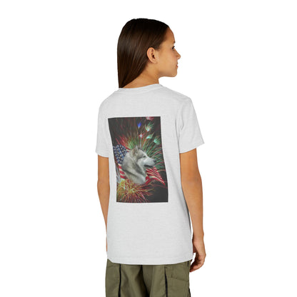American Malamute Youth Unisex Short Sleeve Crewneck Tee