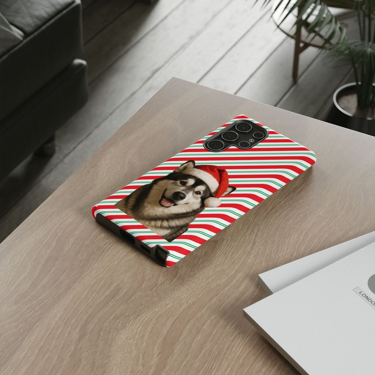 Santa Paws Malamute Samsung Case