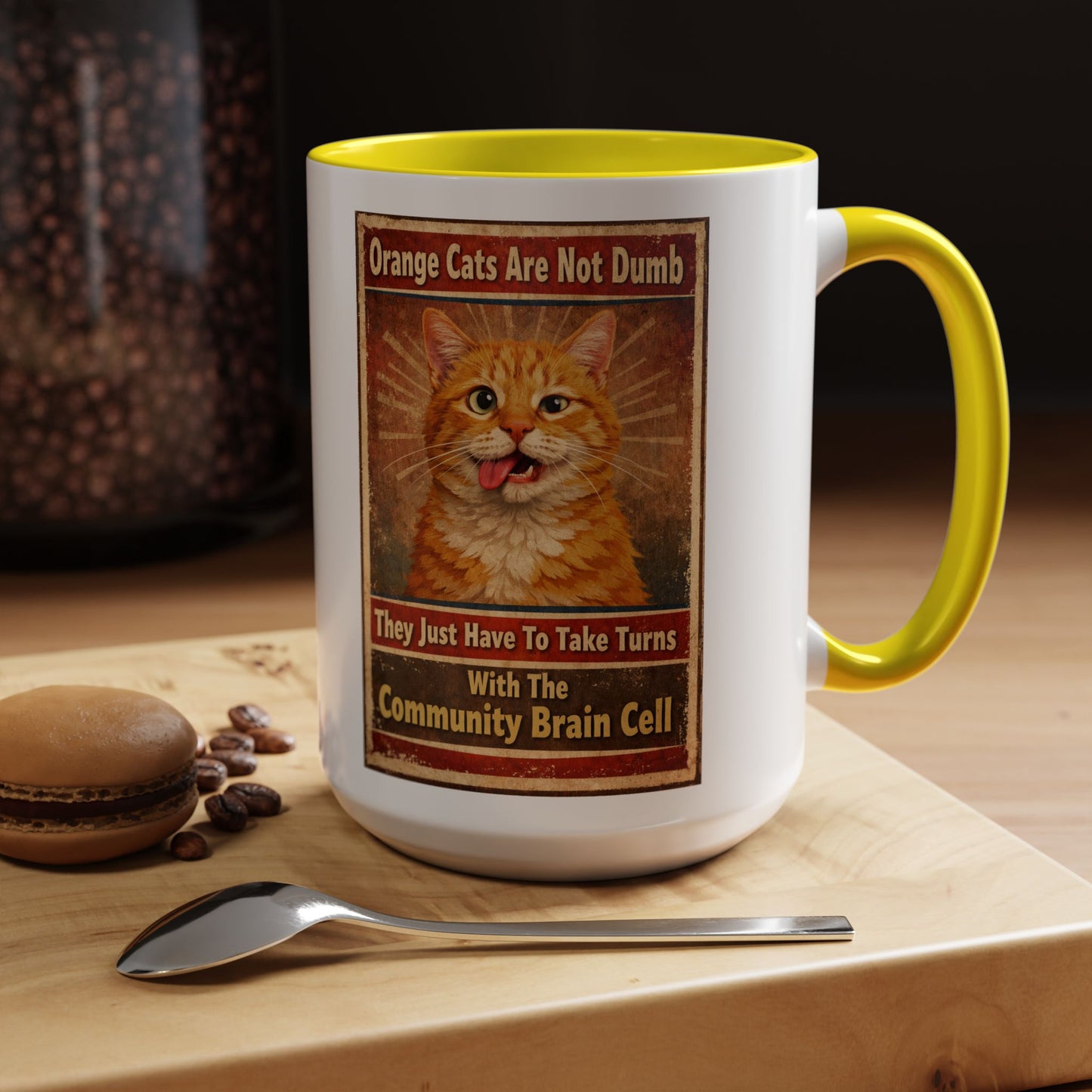 Community Brain Cell 2-Tone Coffee Mug